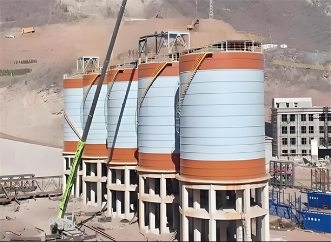 巴彦淖尔高架钢板仓